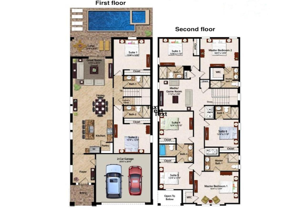 451-Luxury Villa Wmovie Theater And Arcade 올랜도 외부 사진